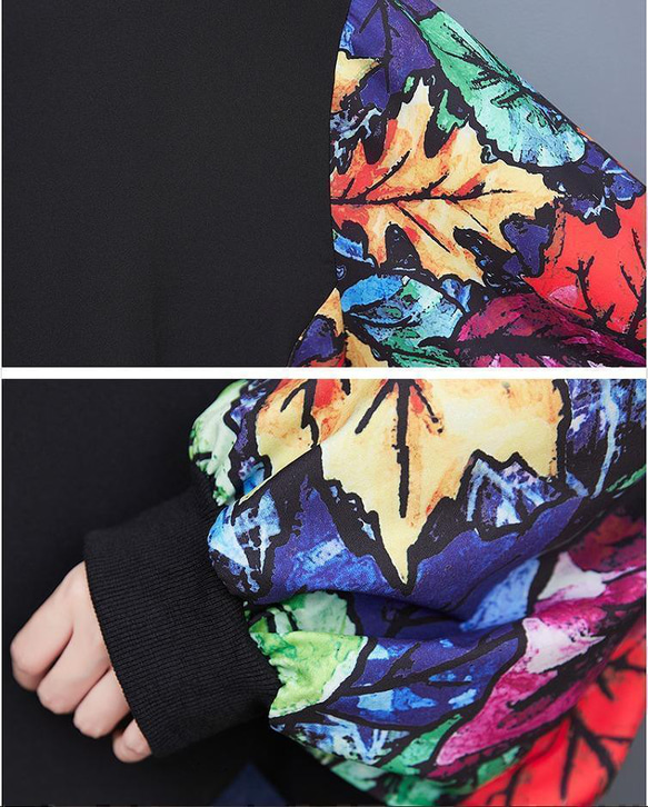 大きいサイズ ワンピース　パーカー　レディース 秋　冬 ロング　　新品 長袖　春 9枚目の画像