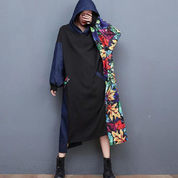 大きいサイズ ワンピース　パーカー　レディース 秋　冬 ロング　　新品 長袖　春 6枚目の画像