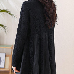 大きいサイズ トップス　チュニック　レディース 秋冬　春 新品 長袖 4枚目の画像