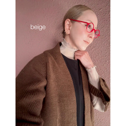 3色あり❤️M＆L❤️型崩れしにくい高収縮のメローシアートップス❤️大人モード❤️BLACK &IVORY＆BEIGE 14枚目の画像