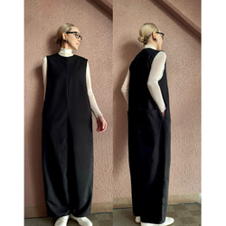 3色あり❤️M＆L❤️型崩れしにくい高収縮のメローシアートップス❤️大人モード❤️BLACK &IVORY＆BEIGE 9枚目の画像