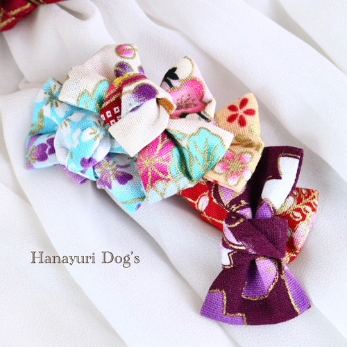 和風 十二単No.1 ひな祭り 着物 卒業式 袴 お花見 犬リボン バレッタ