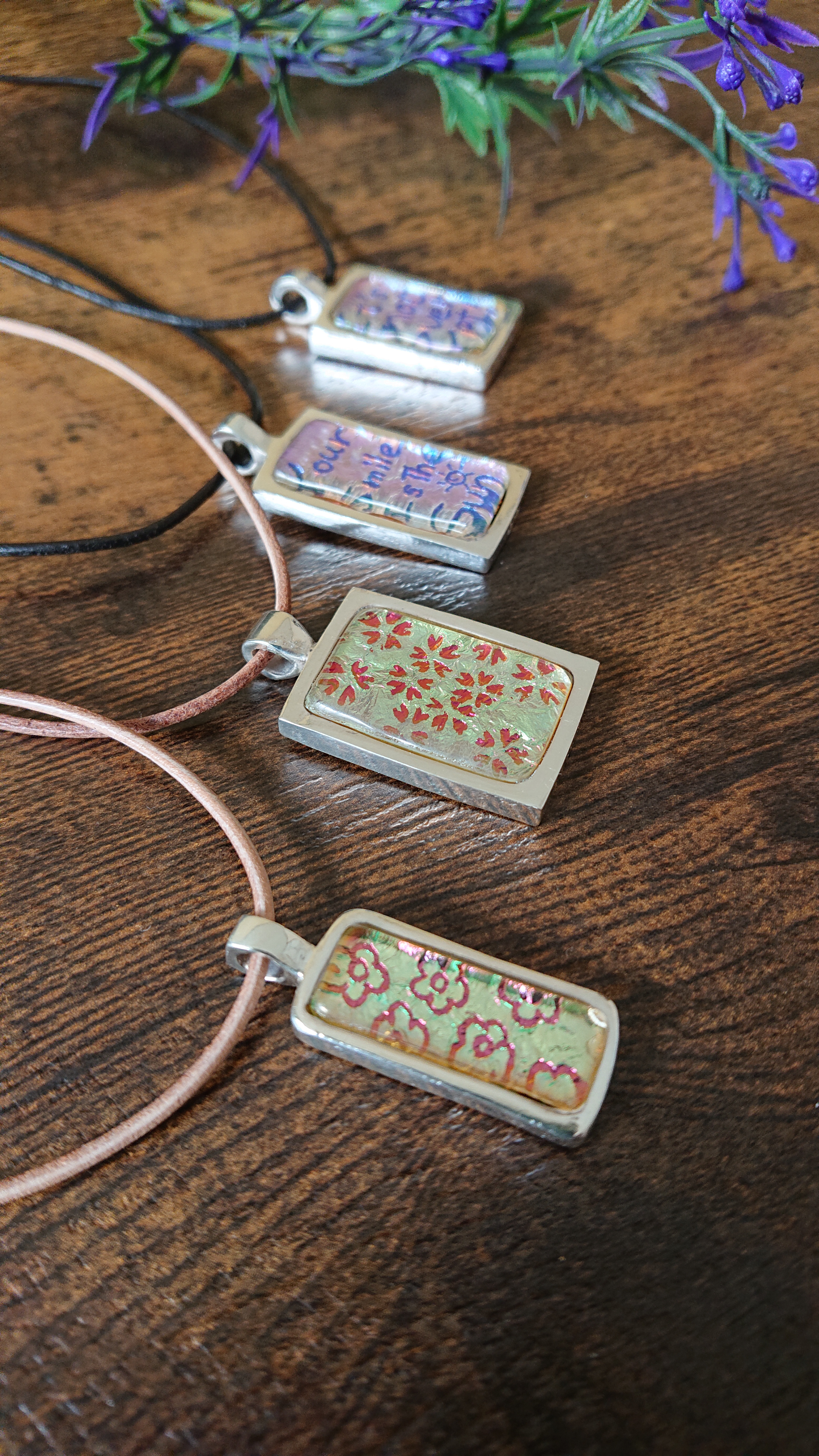 さくらのキラキラガラスペンダントPG2502002