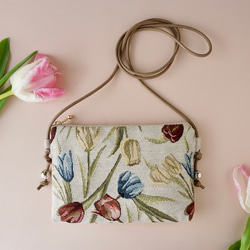 ハンドメイド　ミナペルホネン　クロスボディバッグ⑅︎◡̈︎* ご専用】【ハンドメイド 】ミナペルホネン ボディバッグ