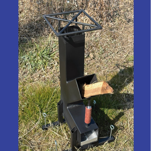 ハンドメイド組立式ロケットストーブ 100mm. ロケットストーブ ハンドメイド 100mm角 - メルカリ