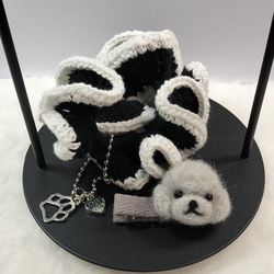 もか☆　リクエスト　羊毛フェルト　チワワ　ブラックタンホワイト もか☆様専用 リクエスト 羊毛フェルト チワワ ブラックタン