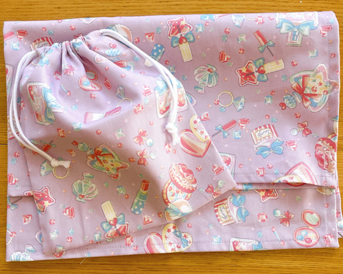 ランチョンマット ランチマット 40×60 ナフキン 小学校 給食セット