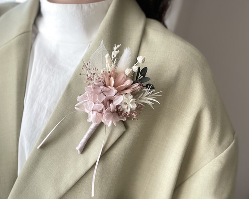 オーダー受付　コサージュor髪飾り プリザーブドフラワー オーダー受付 コサージュor髪飾り プリザーブドフラワー