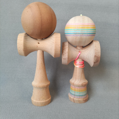 キッズけん玉レインボー(Aタイプ) 04 その他インテリア雑貨 木と紙の