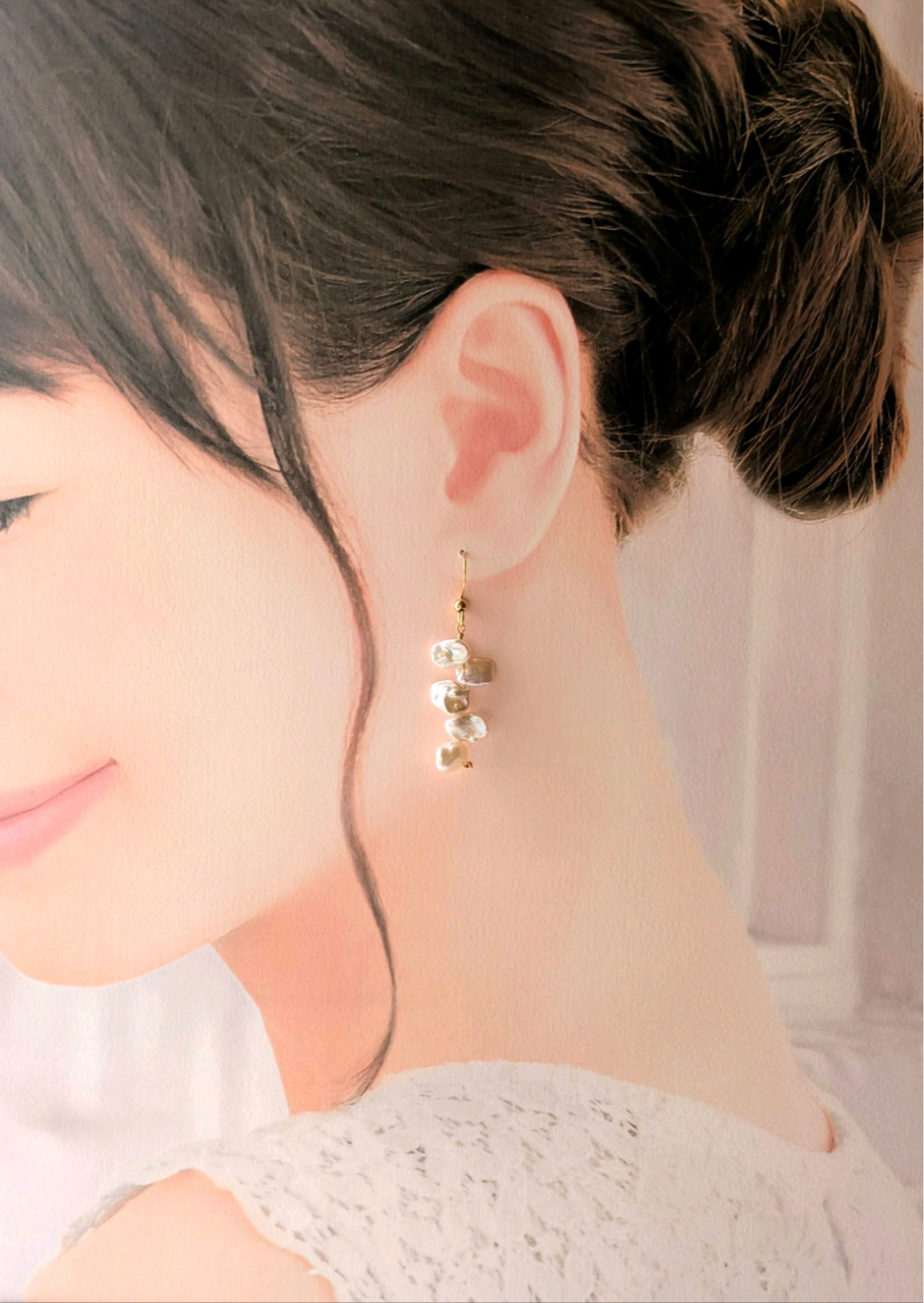 ❀花びらピアス❀