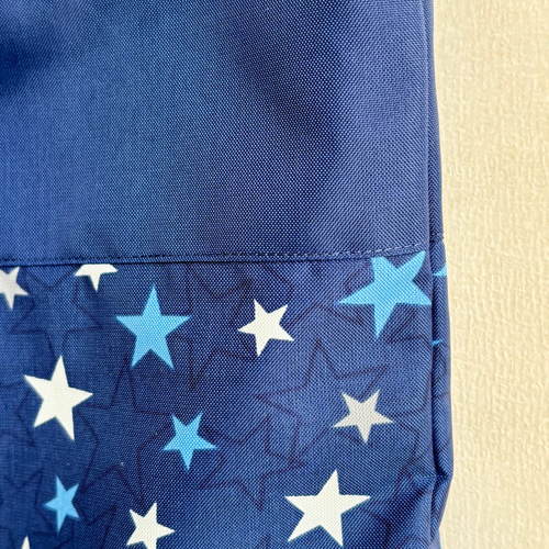 サイズオーダー可】撥水ナイロンオックス 入園入学3点セット ネイビー