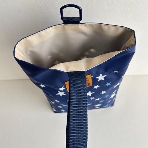 サイズオーダー可】撥水ナイロンオックス 入園入学3点セット ネイビー