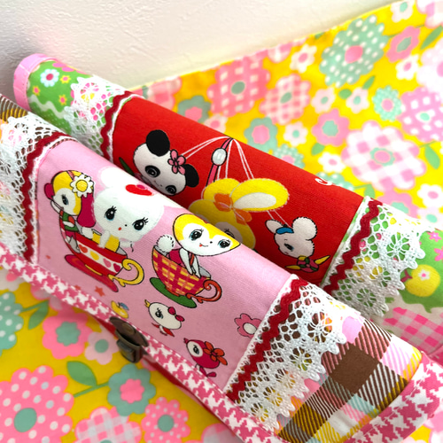 昭和レトロアニマル 可愛い長財布 赤 長財布 マリコヤ momohouse 通販