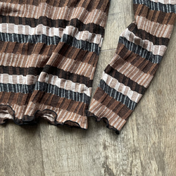 【ヴィクトリアン調】ボーダーリブメローTOPS♡ボトルネック 16枚目の画像