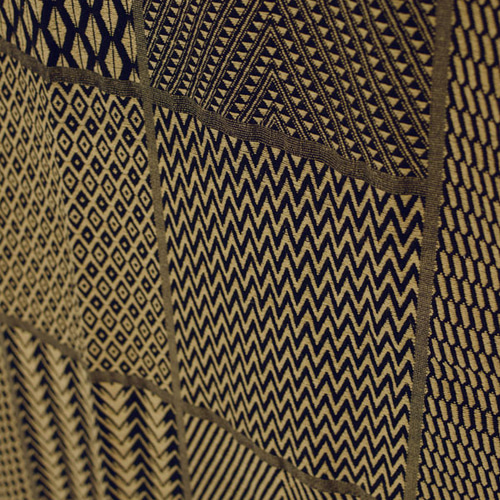 クバ王国 草ビロード織り物マルチクロス 200×200 その他インテリア雑貨