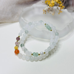 天山翠&金絲玉 ブレスレット ブレスレット 元気な草 通販 18878455