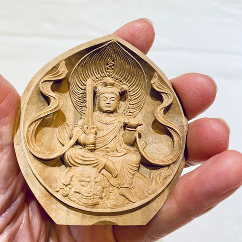香合　印度白檀　彫り物 白檀ガネーシャ神像 | ガネーシャ神と開運グッズ