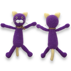 編みぐるみ ステゴサウルス ◇アフリカンフラワーモチーフ