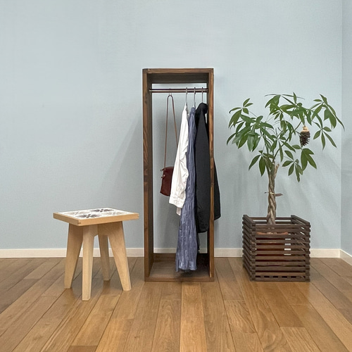 1.ハンドメイド　木製ラック ハンドメイドの木製オープンラックM ※おまけ付き 【公式通販】