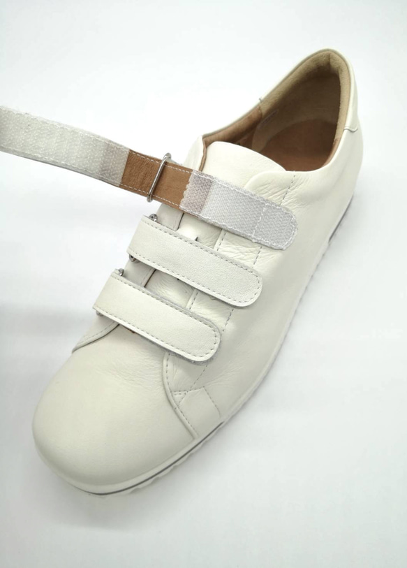 【アシオト】神戸の靴職人が作った♪超軽量・純国産レザースニーカー♪モデルサイズ26.0cmまで対応商品（3EA1548） 14枚目の画像