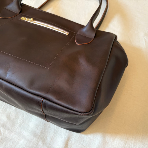 本革ダークブラウン レザー ボストンバッグ 本革 ボストンバッグ ショルダーバッグ トートバッグ 大容量