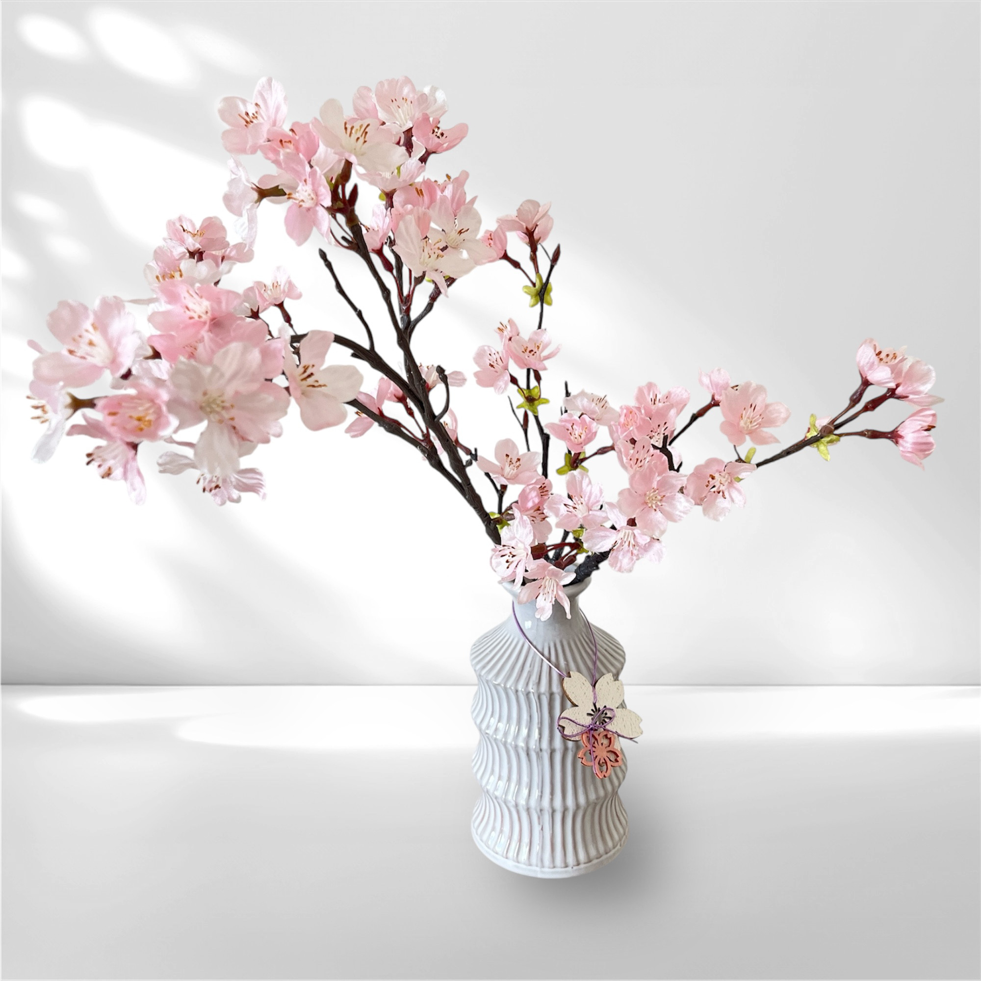 桜　アーティフィシャルフラワー　造花　フラワーベース　花瓶　お花見　インテリアフラワー