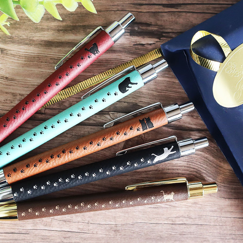新作 着せ替えスマッシュ杢軸 (花梨瘤 紅白) 本体0.5mm ペン