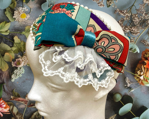 フランス ヘッドドレス アンティーク　ヘアーアクセサリー c6be3261794aeff2f87749dec6e6d7