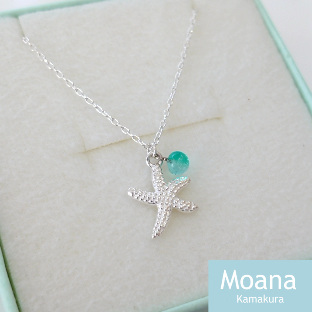 Sea Star ネックレス  Crystal Baby Blue
