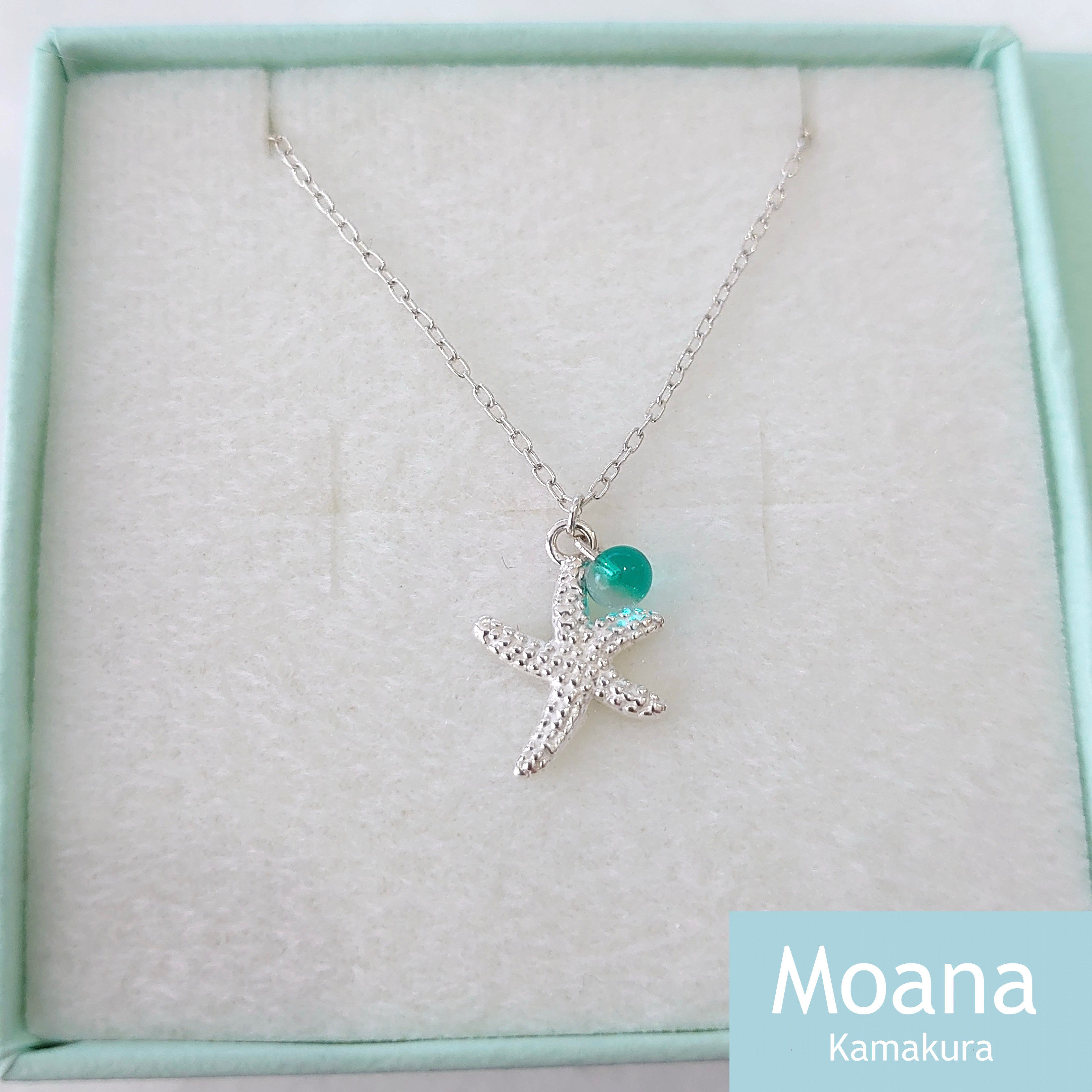 Sea Star ネックレス  Crystal Emerald