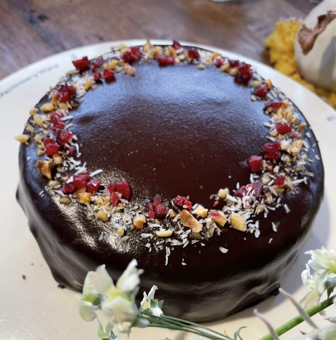 グルテンフリー濃厚な米粉ガトーショコラザッハトルテ5号サイズ