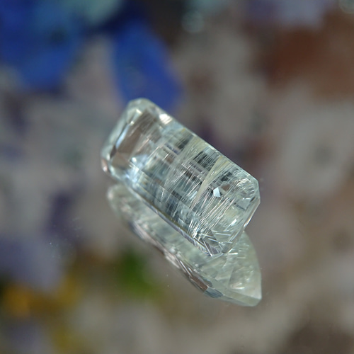 ルチルイントパーズ レインボー 13.10ct ⭐2672 指輪・リング べるふぇ