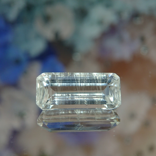 ルチルイントパーズ レインボー 13.10ct ⭐2672 指輪・リング べるふぇ