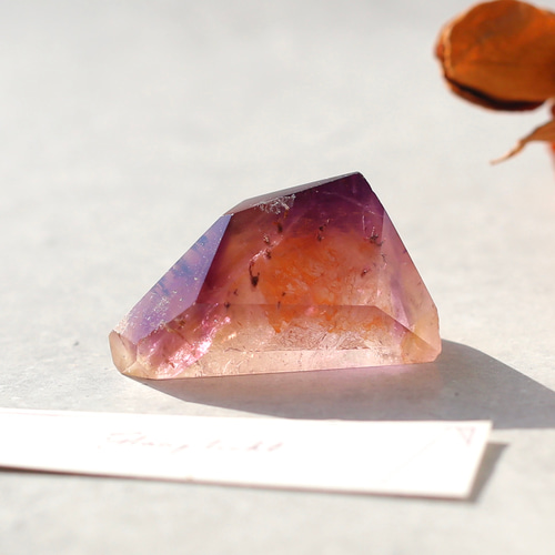 夢を纏う石 ドリームコートレムリアン ポリッシュ 希少 鉱物 天然石