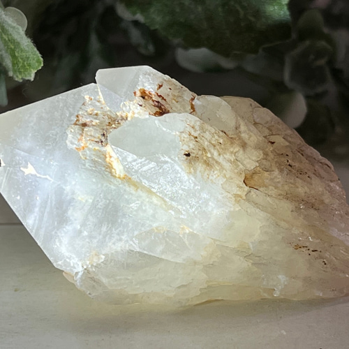 キャンドルクォーツ クリスタル 水晶 ラフストーン 原石 天然石
