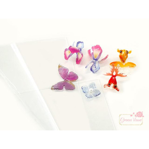 プラバン クリア A4サイズ 2枚 プラ板 プラスチック板 ハンドメイド