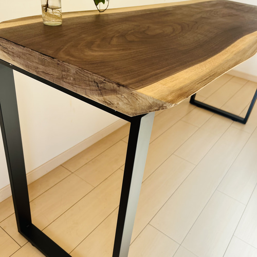 一枚板　ローテーブル KIDOMEIMOKU 栃一枚板ローテーブル｜90cm(2人掛け) – KIDO