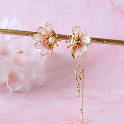 桜（さくら） ピアス（その他） の人気通販｜Creema(クリーマ