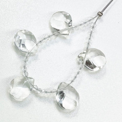 クラック水晶✨ レインボー タンブル 爆裂水晶 クリスタル 原石 天然石