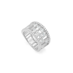 エメラルドカットエタニティリング J-R240827（4週間発送） 指輪