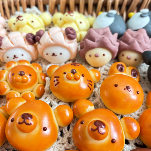 ひつじメロンパン（ピンク）のおままごとパン・マグネット おもちゃ