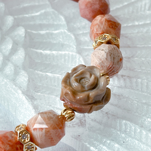 新作♡特大フォッシルコーラル、ピンク阿拉善瑪瑙、マザーオブパール