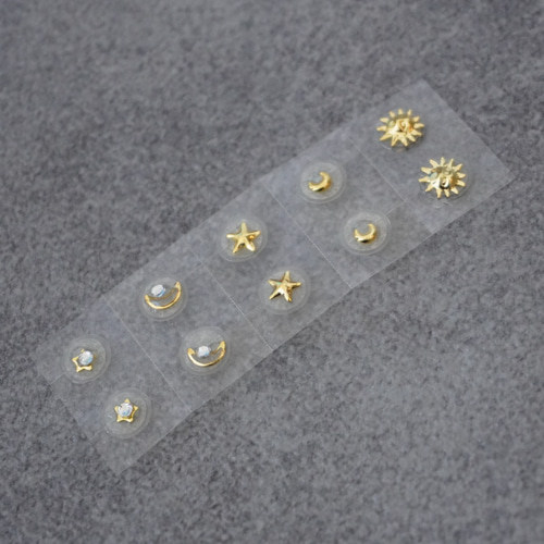 耳つぼジュエリー，耳つぼアクセサリー、耳ツボjewelry、耳つぼシール