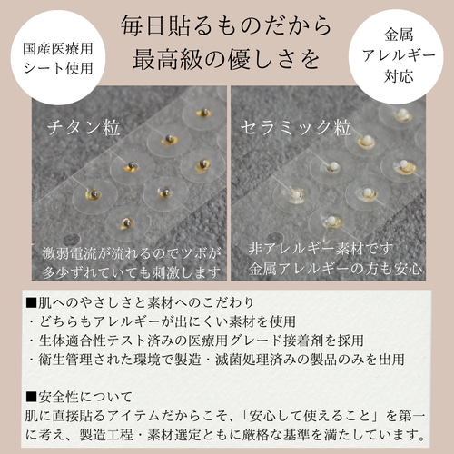 耳つぼジュエリー 20粒 チタン セラミック 貼るだけダイエット リフト
