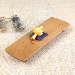 さくらの木で、四角プレート ティータイムの楽しみアップ… 小皿 家具