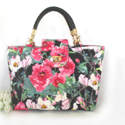 ❤️大人気yukiemonデコレーションパーク柄でトートバッグ