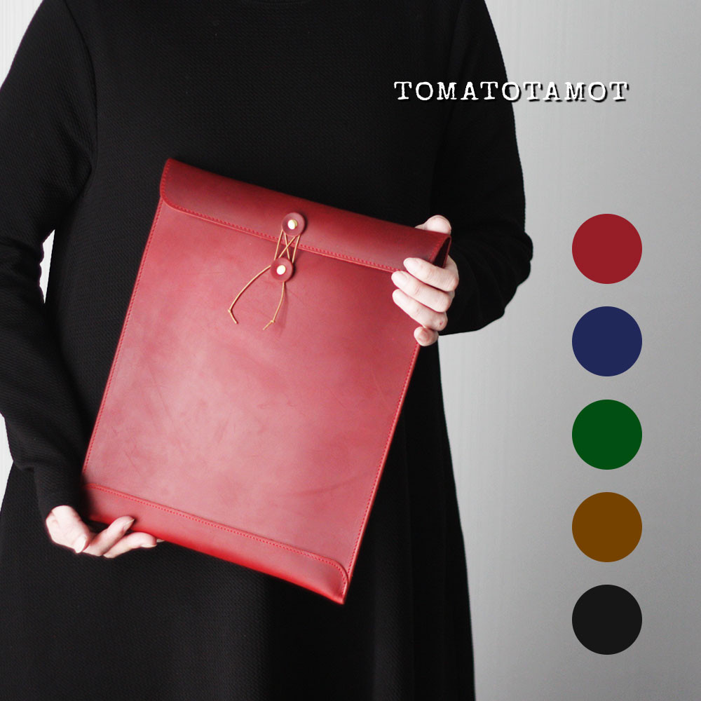 TOD'S 赤 レザー ノートPCケース 書類入れ TOD'S 赤 レザー ノートPCケース 書類入れ