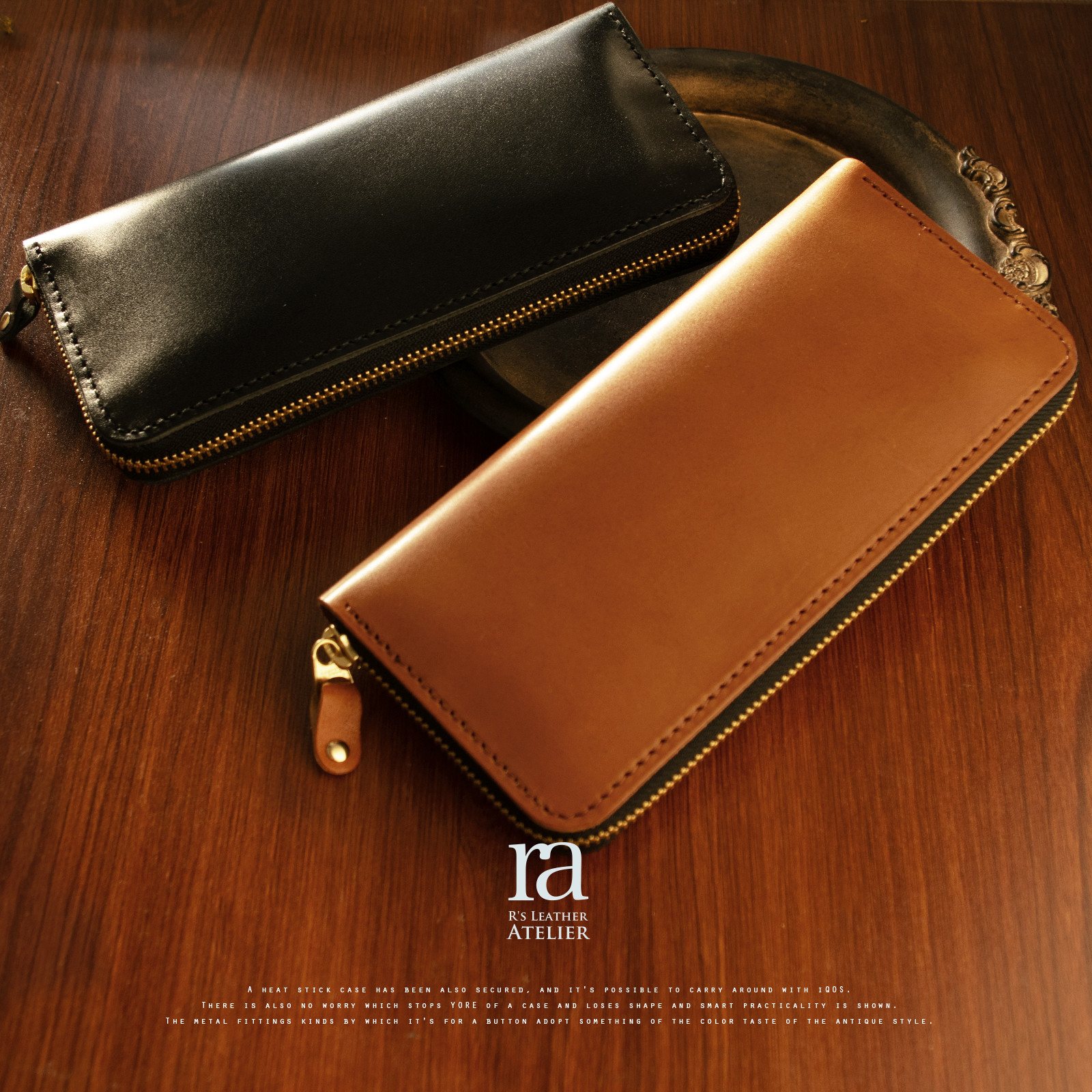 経年変化を楽しむ 大判一枚革のラウンド長財布 本革 栃木レザー ラウンド 小銭入れ メンズ レディース 豪華 長財布