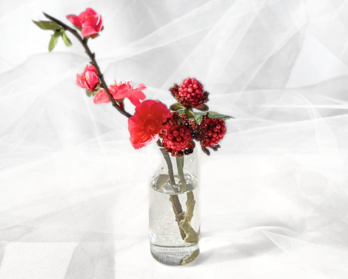 手作りの造花枯れない花です 楽天市場】造花 室内用ブーケ 枯れないお花 手作りフラワー