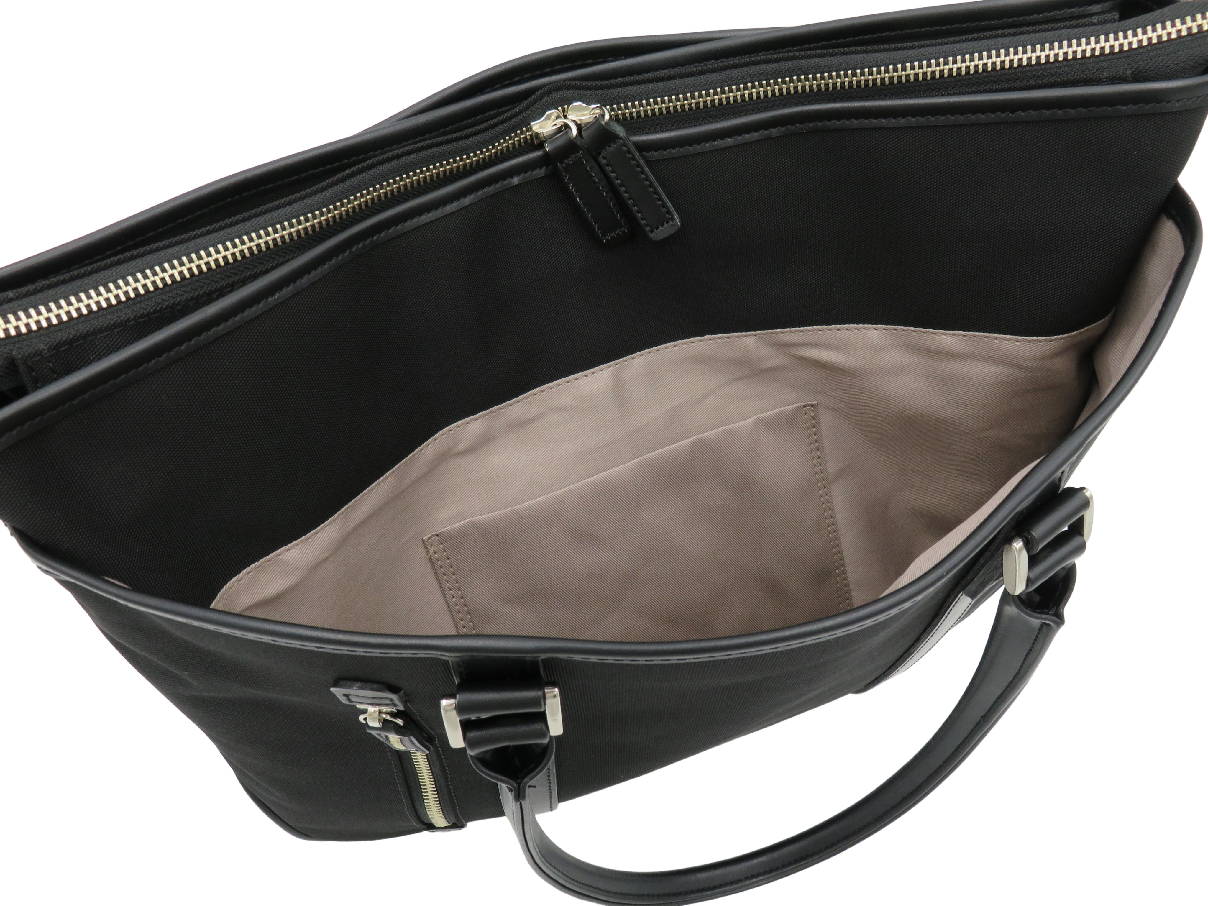 木和田　ナイロン（生地名：エビータ）　No.5025「エビータビジネストートバッグ」　日本製